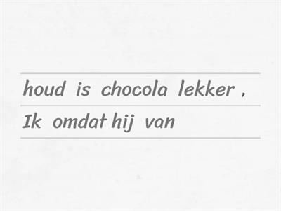 Word order in Dutch