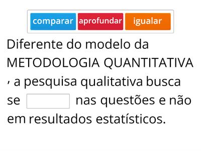 PESQUISA QUALITATIVA  - PLANO DE NEGÓCIOS