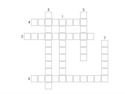 Social Studies Review - Crossword