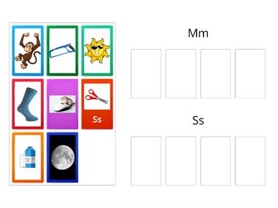 Letter Sound Sort M & S (RAZ)