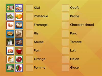 les aliments