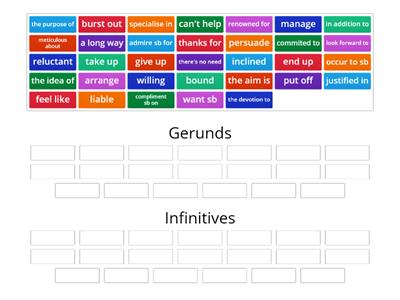 C1 Gerunds & Infinitives