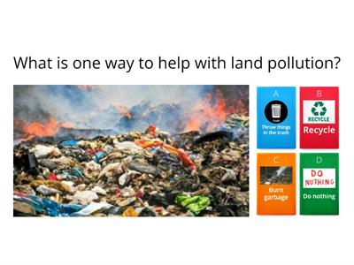 Pollution  Quiz