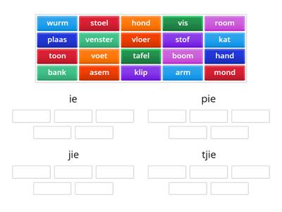 Verkleining - Match the Rule