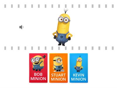 GUESS THE MINIONS