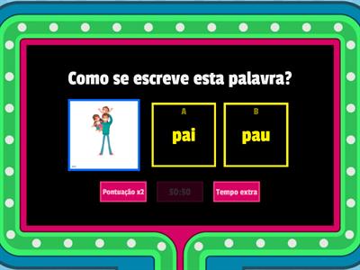 1.6a Como se escreve esta palavra?  - nível 1