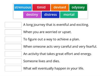 HMH Gr4 Module 4 Wk 2 vocabulary 