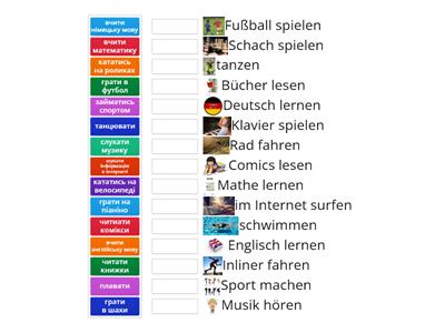 Hobbys und Freizeit ( Übersetzung )