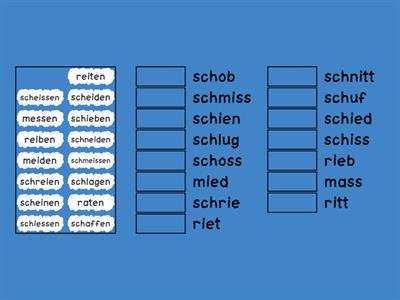 B1 - 7. Teil: Präteritum der Verben (1)