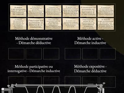 Quelles méthodes et démarches pédagogiques ?