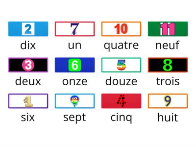 French Numbers 1 30 - Teaching resources