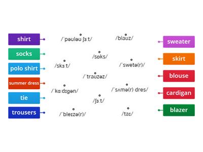 School uniform - phonemic script