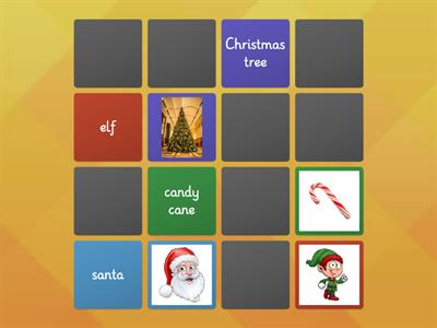 Primary Low - Christmas Matching Game