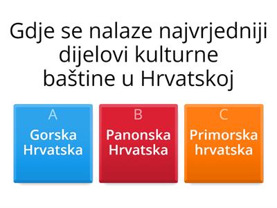 Kulturna Baština Primorske Hrvatske