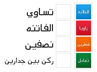 مراجعه كلمات النص القرائي الفصول الاربعه.  :عمل المعلمة : مريم علي الراشدي 