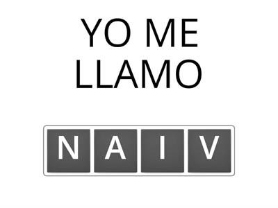 PALABRAS PARA IVAN