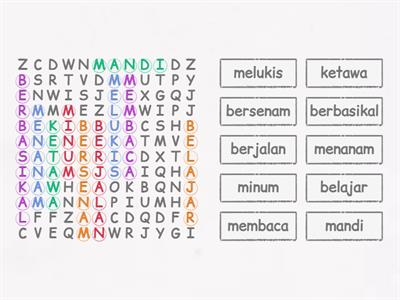 LATIHAN PERALIHAN : KATA KERJA