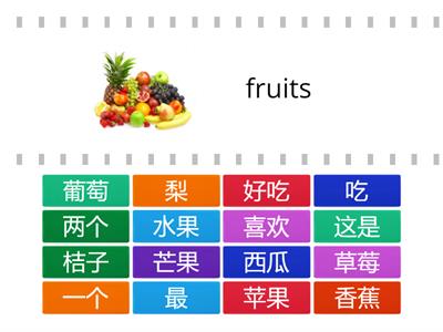 水果好吃 Yummy Fruits