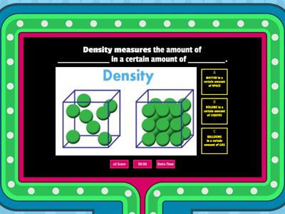 Density! Density!! Density!!!