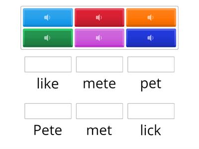 Short E and Long E with Silent E (o_e)