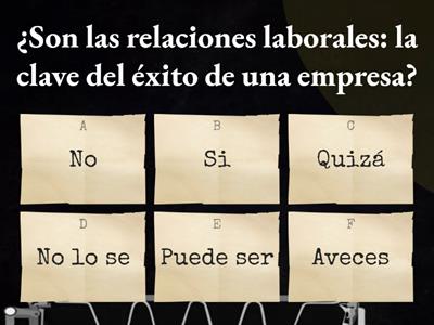 Relaciones laborales