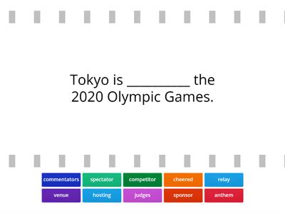 Olympic Games vocabulary