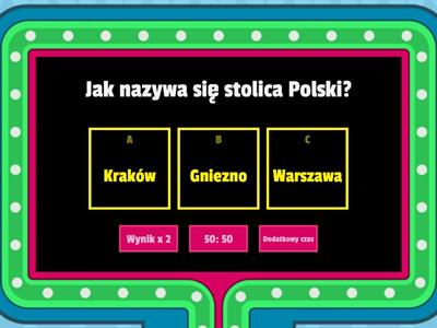 Quiz Polska Moja Ojczyzna