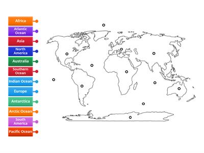 Continents and Oceans