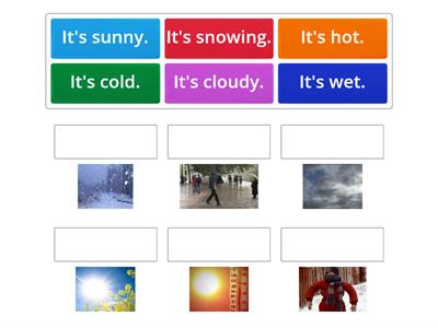 unit 2 - weather phrases