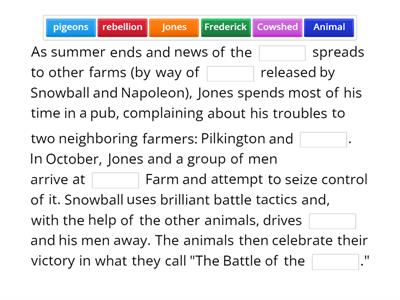 Animal Farm Chapter 4