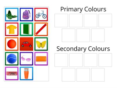  Primary and Secondary Colours