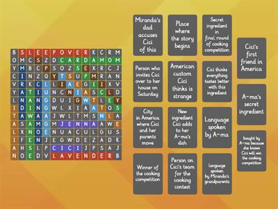 Measuring Up Wordsearch