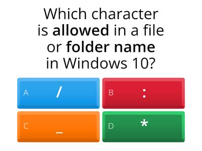 Starter Activity_File&folder Naming