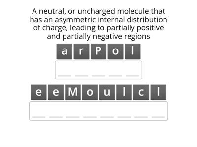 Properties of Water Intermolecular Forces of Attraction