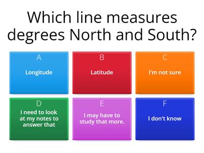 Longitude & Latitude