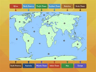 Continents and Oceans