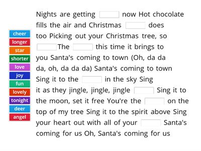 Santa's coming for us - Sia