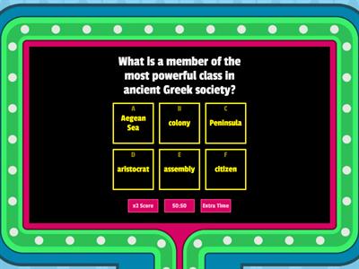 Ancient Greece Game Show