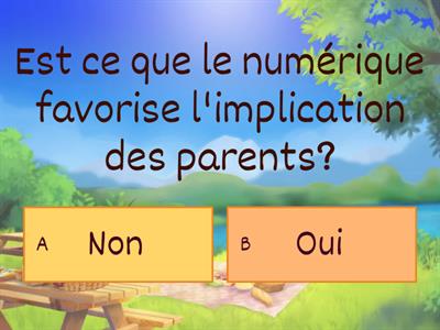 Quizz École, familles & Numérique Domaine 5