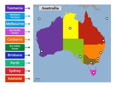 Map of Australia (HW6)