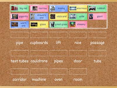 The Chocolate Factory - Description pairs