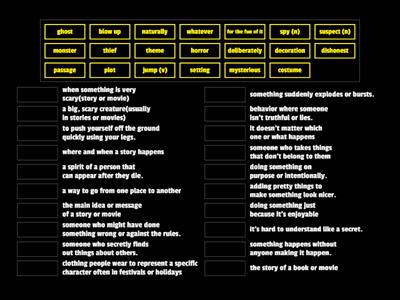 Perfecting Vocabulary P.76-Definitions:Irisroz(Matching)