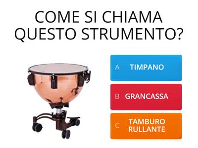 LE PERCUSSIONI