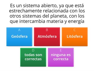 Examen de Biología Tercero de Bachillerato