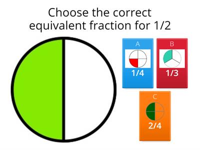 Grade 4 equivalent fractions