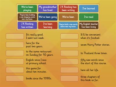 Present perfect simple & continuous