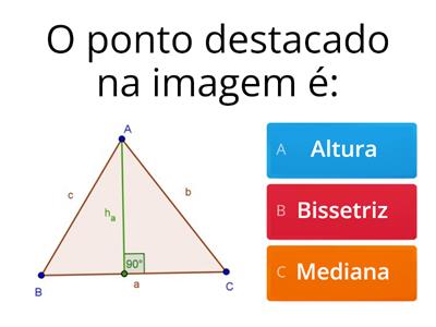 MAT ::: Pontos notáveis do triângulo