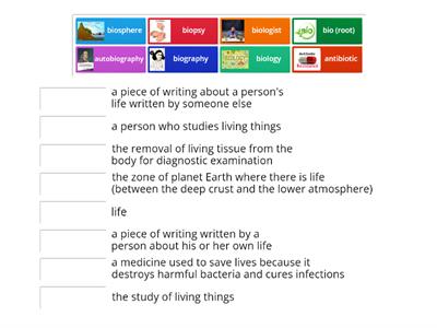 Root Word- bio