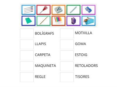 NOUVINGUTS: material escolar