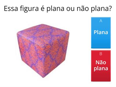 Figuras planas e não planas